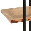 vidaXL Βιβλιοθήκη με 4 Επίπεδα 160 x 35 x 160 εκ. Μασίφ Ξύλο Μάνγκο