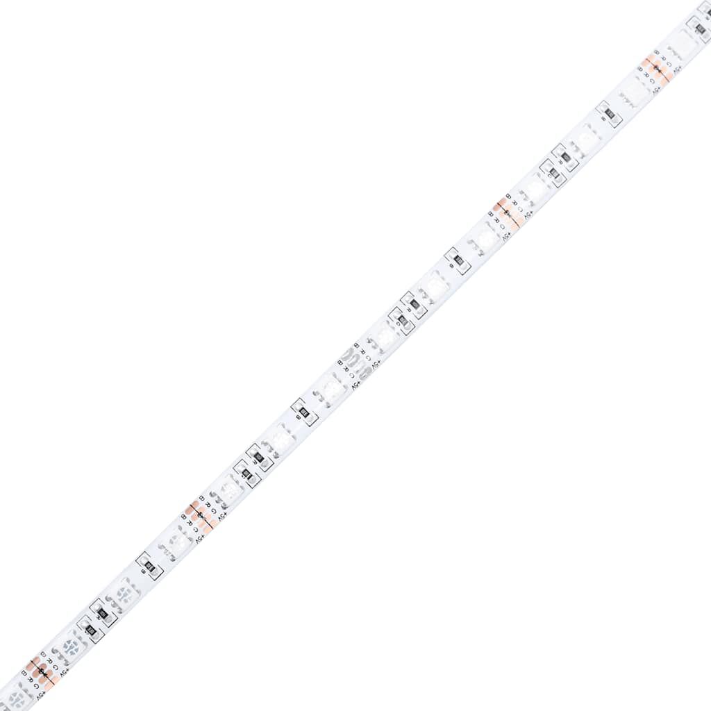 vidaXL Έπιπλο Τηλεόρασης με LED Αρτισιανή Δρυς 140x36,5x40εκ Επεξ.Ξύλο