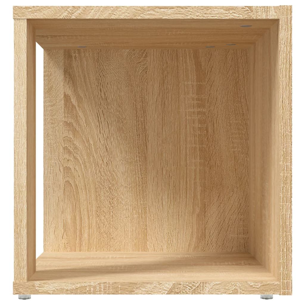vidaXL Τραπέζι Βοηθητικό Sonoma Δρυς 33 x 33 x 34,5 εκ από Επεξ. Ξύλο