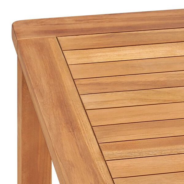 vidaXL Τραπεζαρία Κήπου 140 x 80 x 77 εκ. από Μασίφ Ξύλο Teak