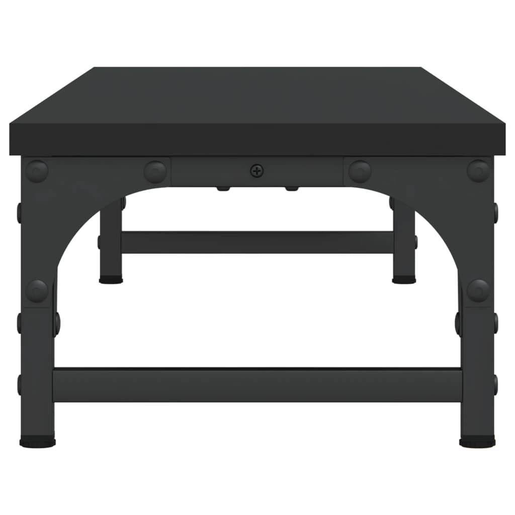 vidaXL Βάση Οθόνης Μαύρη 85 x 23 x 15,5 εκ. από Επεξεργασμένο Ξύλο
