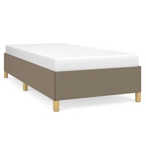 vidaXL &Sigma;&kappa;&epsilon;&lambda;&epsilon;&tau;ό&sigmaf; &Kappa;&rho;&epsilon;&beta;&alpha;&tau;&iota;&omicron;ύ &Chi;&omega;&rho;ί&sigmaf; &Sigma;&tau;&rho;ώ&mu;&alpha; Taupe 80x200 &epsilon;&kappa;. &Upsilon;&phi;&alpha;&sigma;&mu;ά&tau;&iota;&nu;&omicron;