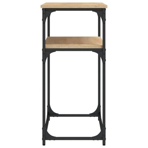 vidaXL Τραπέζι Κονσόλα Sonoma Δρυς 100x35,5x75 εκ. Επεξεργασμένο Ξύλο