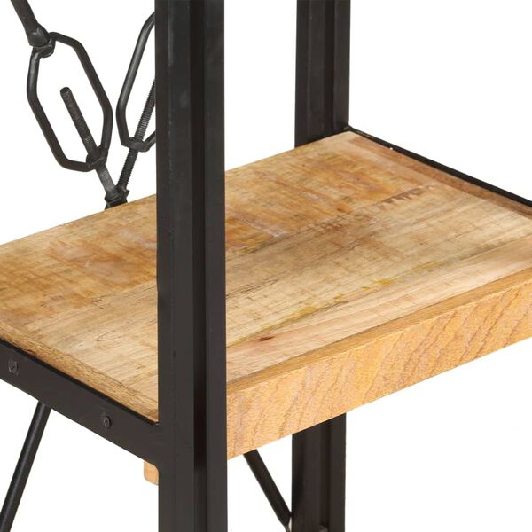 vidaXL &Beta;&iota;&beta;&lambda;&iota;&omicron;&theta;ή&kappa;&eta; &mu;&epsilon; 3 &Epsilon;&pi;ί&pi;&epsilon;&delta;&alpha; 40 x 30 x 80 &epsilon;&kappa;. &Mu;&alpha;&sigma;ί&phi; &Xi;ύ&lambda;&omicron; &Mu;ά&nu;&gamma;&kappa;&omicron;