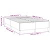 vidaXL Σκελετός Κρεβατιού Χωρίς Στρώμα Taupe 120x200 εκ. Υφασμάτινο