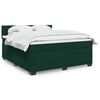 vidaXL &Kappa;&rho;&epsilon;&beta;ά&tau;&iota; Boxspring &mu;&epsilon; &Sigma;&tau;&rho;ώ&mu;&alpha; &Sigma;&kappa;&omicron;ύ&rho;&omicron; &Pi;&rho;ά&sigma;&iota;&nu;&omicron; 180x200&epsilon;&kappa;. &Beta;&epsilon;&lambda;&omicron;ύ&delta;&iota;&nu;&omicron;