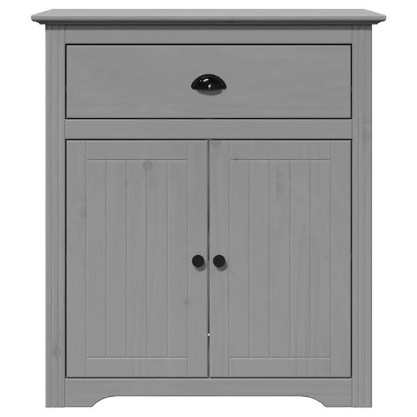 vidaXL Ντουλάπι διαδρόμου BODO Γκρι 80x35x90 cm