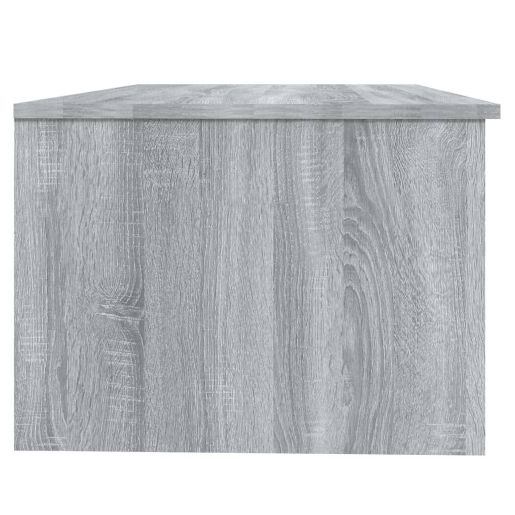 vidaXL Τραπεζάκι Σαλονιού Γκρι Sonoma 102x50x36 εκ. Επεξεργασμένο Ξύλο