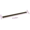 vidaXL Προστατευτικά ακμών σκάλας 10 pcs Μπρονζέ 67 cm Αλουμίνιο