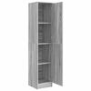 vidaXL Ψηλό Ντουλάπι Γκρι sonoma 35 x 39 x 168 εκ Επεξεργασμένο ξύλο