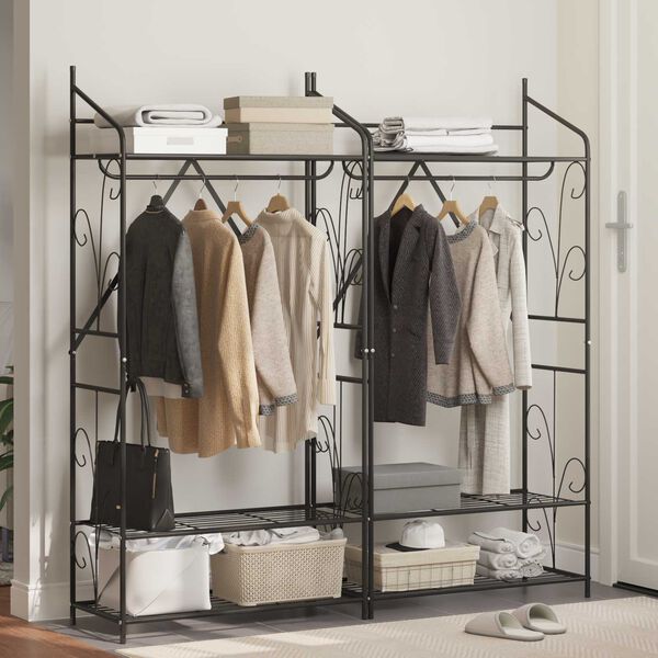 vidaXL &Alpha;&nu;&omicron;&iota;&chi;&tau;ή &Nu;&tau;&omicron;&upsilon;&lambda;ά&pi;&alpha; &Mu;&omicron;&nu;ό&chi;&rho;&omega;&mu;&omicron; 2 pcs 78 x 36 x 158 &epsilon;&kappa;.