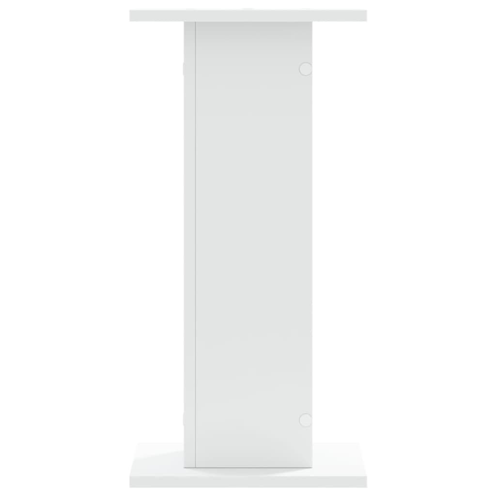 vidaXL Βάσεις Ηχείων 2 Τεμ. Λευκή 30x30x60 εκ. Επεξ. Ξύλο