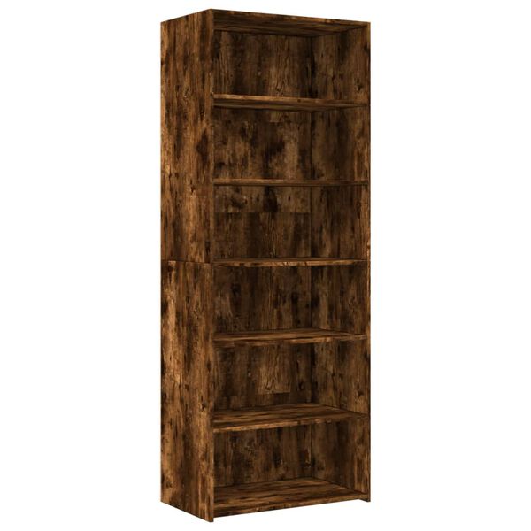 vidaXL Ντουλάπι Καπνιστή Δρυς 70x41x185 εκ. Επεξεργασμένο Ξύλο