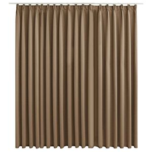 vidaXL &Kappa;&omicron;&upsilon;&rho;&tau;ί&nu;&alpha; &Sigma;&upsilon;&sigma;&kappa;ό&tau;&iota;&sigma;&eta;&sigmaf; &mu;&epsilon; &Gamma;ά&nu;&tau;&zeta;&omicron;&upsilon;&sigmaf; &Chi;&rho;ώ&mu;&alpha; Taupe 290 x 245 &epsilon;&kappa;.