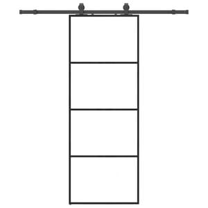 vidaXL &Sigma;&upsilon;&rho;ό&mu;&epsilon;&nu;&eta; &Pi;ό&rho;&tau;&alpha; &mu;&epsilon; &Mu;&eta;&chi;&alpha;&nu;&iota;&sigma;&mu;ό &Mu;&alpha;ύ&rho;&omicron; 76x205 &epsilon;&kappa;. &Gamma;&upsilon;&alpha;&lambda;ί ESG