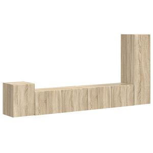 vidaXL &Sigma;&epsilon;&tau; &epsilon;&pi;ί&pi;&lambda;&omicron;&upsilon; &tau;&eta;&lambda;&epsilon;ό&rho;&alpha;&sigma;&eta;&sigmaf; 3 pcs &Delta;&rho;ύ&sigmaf; Sonoma &Epsilon;&pi;&epsilon;&xi;&epsilon;&rho;&gamma;&alpha;&sigma;&mu;έ&nu;&omicron; &xi;ύ&lambda;&omicron;