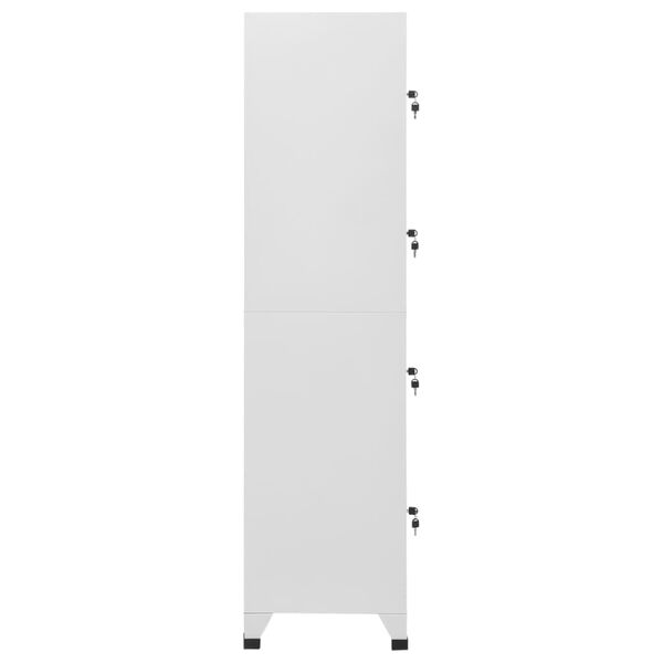 vidaXL Φοριαμός 38 x 45 x 180 εκ. με 4 Τμήματα