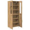 vidaXL Highboard Επιτοίχιο 2 pcs Artisan Oak 69,5 x 34 x 180 εκ.