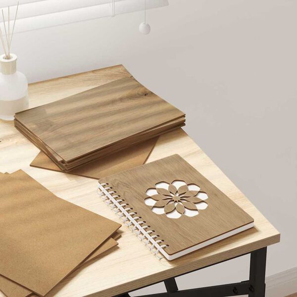 vidaXL &Delta;&iota;&alpha;&kappa;&omicron;&sigma;&mu;&eta;&tau;&iota;&kappa;ά &Pi;ά&nu;&epsilon;&lambda; 150 pcs Artisan Oak 21 x 30 x 0,27 &epsilon;&kappa;