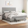 vidaXL &Kappa;&rho;&epsilon;&beta;ά&tau;&iota; Boxspring &mu;&epsilon; &Sigma;&tau;&rho;ώ&mu;&alpha; &Alpha;&nu;&omicron;&iota;&chi;&tau;ό &Gamma;&kappa;&rho;&iota; 180x200 &epsilon;&kappa;. &Upsilon;&phi;&alpha;&sigma;&mu;ά&tau;&iota;&nu;&omicron;