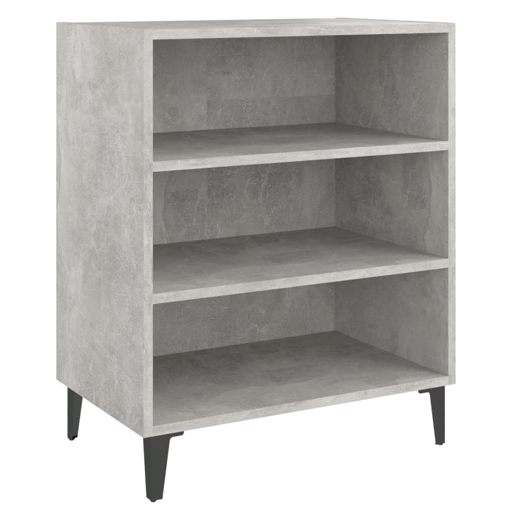 vidaXL Ντουλάπι Γκρι Σκυροδέματος 57x35x70 εκ. Επεξεργασμένο Ξύλο