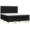 vidaXL &Kappa;&rho;&epsilon;&beta;ά&tau;&iota; Boxspring &mu;&epsilon; &Sigma;&tau;&rho;ώ&mu;&alpha; &Mu;&alpha;ύ&rho;&omicron; 160x200 &epsilon;&kappa;. &Upsilon;&phi;&alpha;&sigma;&mu;ά&tau;&iota;&nu;&omicron;