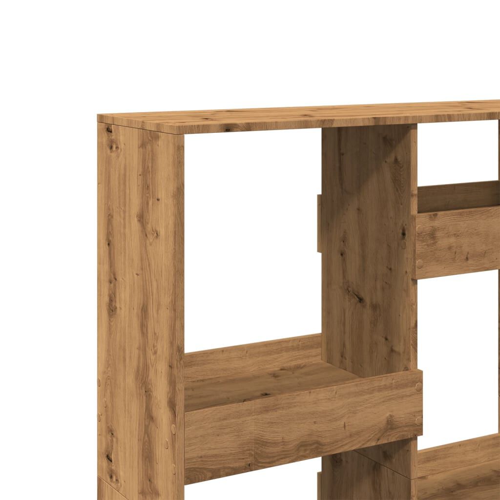 vidaXL Βιβλιοθήκη/Διαχωριστικό Χώρου Δρυς 100x33x135 εκ. Επεξ. Ξύλο