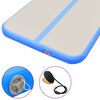 vidaXL Στρώμα Ενόργανης Φουσκωτό Μπλε 600 x 100 x 10 εκ. PVC με Τρόμπα