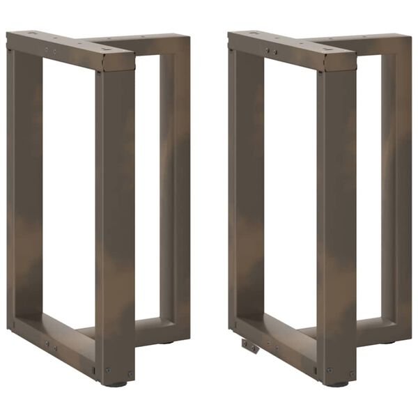 vidaXL &Pi;ό&delta;&iota;&alpha; &Tau;&rho;&alpha;&pi;&epsilon;&zeta;&alpha;&rho;ί&alpha;&sigmaf; &sigma;&epsilon; &Sigma;&chi;ή&mu;&alpha; &Tau;, 2 &tau;&epsilon;&mu;. &Mu;&alpha;ύ&rho;&omicron;, &Alpha;&tau;&sigma;ά&lambda;&iota; 50x35x(72-73) &epsilon;&kappa;.