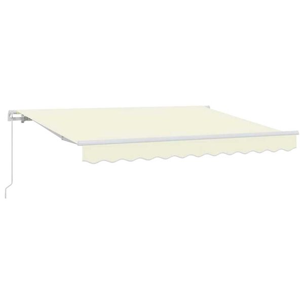 vidaXL Σκηνίτσα Αναδιπλούμενη Κρεμ 250 x 200 cm Πολυεστέρας, Αλουμίνιο