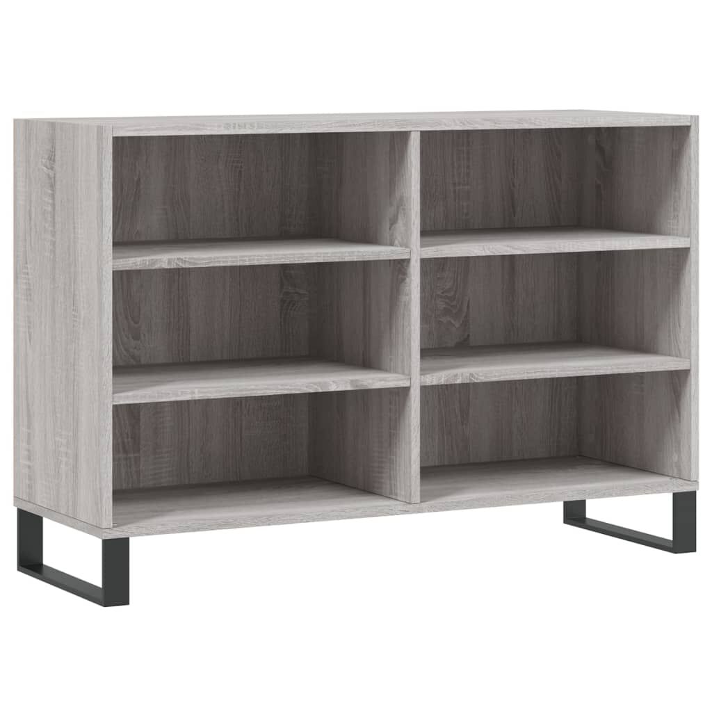 vidaXL Ραφιέρα Γκρι Sonoma 103,5 x 35 x 70 εκ. από Επεξεργασμένο Ξύλο