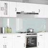 vidaXL Πίσω Πάνελ Κουζίνας 2 pcs Λευκό 110 x 60 cm σκληρυμένο γυαλί