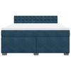 vidaXL &Kappa;&rho;&epsilon;&beta;ά&tau;&iota; Boxspring &mu;&epsilon; &Sigma;&tau;&rho;ώ&mu;&alpha; &Mu;&pi;&lambda;&epsilon; 180x200 &epsilon;&kappa;. &Beta;&epsilon;&lambda;&omicron;ύ&delta;&iota;&nu;&omicron;