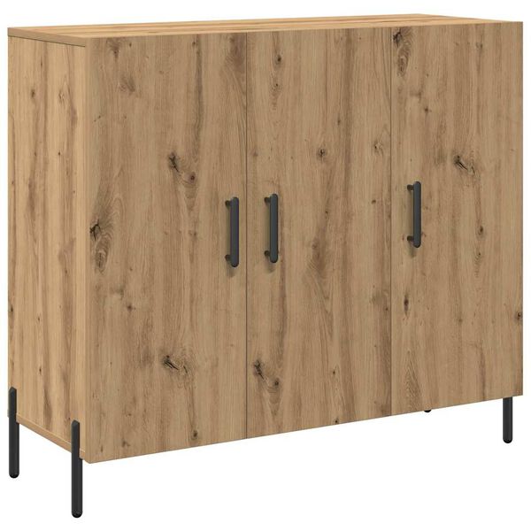 vidaXL &Pi;&lambda;&alpha;ϊ&nu;ό &gamma;&rho;&alpha;&phi;&epsilon;ί&omicron; Artisan Oak 90 x 34 x 80 &epsilon;&kappa;. &Epsilon;&pi;&epsilon;&xi;&epsilon;&rho;&gamma;&alpha;&sigma;&mu;έ&nu;&omicron; &xi;ύ&lambda;&omicron;