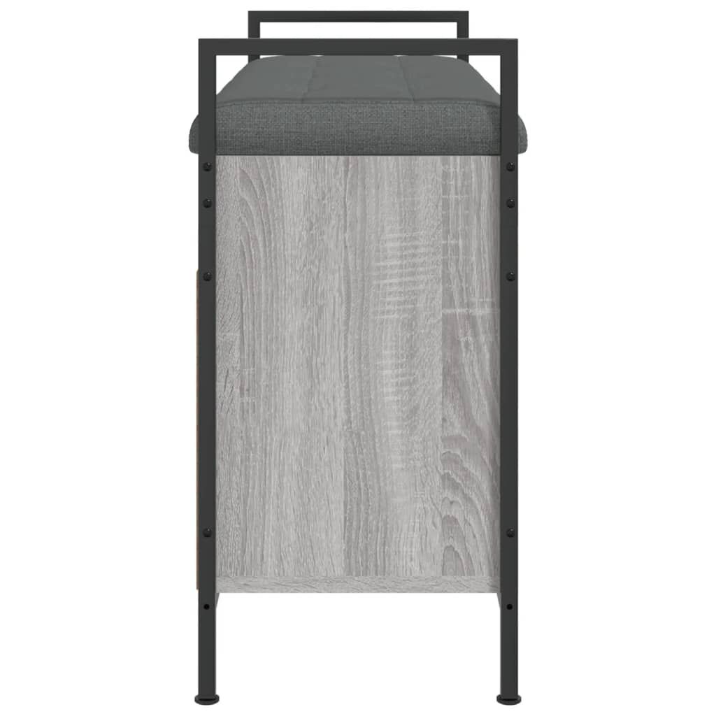 vidaXL Παπουτσοθήκη Γκρι Sonoma 85,5x32x57,5εκ. από Επεξεργασμένο Ξύλο