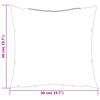 vidaXL Μαξιλάρια Καναπέ 4 τεμ. Taupe 50x50 εκ. Υφασμάτινα