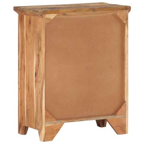 vidaXL Ντουλάπι 60x33x75 εκ. από Μασίφ Ξύλο Ακακίας/Ανακυκλωμένο Ξύλο