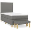 vidaXL &Kappa;&rho;&epsilon;&beta;ά&tau;&iota; Boxspring &mu;&epsilon; &Sigma;&tau;&rho;ώ&mu;&alpha; &Sigma;&kappa;&omicron;ύ&rho;&omicron; &Gamma;&kappa;&rho;&iota; 90x190 &epsilon;&kappa;. &Upsilon;&phi;&alpha;&sigma;&mu;ά&tau;&iota;&nu;&omicron;