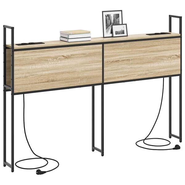 vidaXL &Kappa;&epsilon;&phi;&alpha;&lambda;ά&rho;&iota; &Alpha;&pi;&omicron;&theta;ή&kappa;&eta;&sigmaf; &mu;&epsilon; &Sigma;&tau;&alpha;&theta;&mu;ό &Phi;ό&rho;&tau;&iota;&sigma;&eta;&sigmaf; &mu;&epsilon; &rho;ά&phi;&iota; Sonoma &Delta;&rho;&upsilon;&sigmaf;