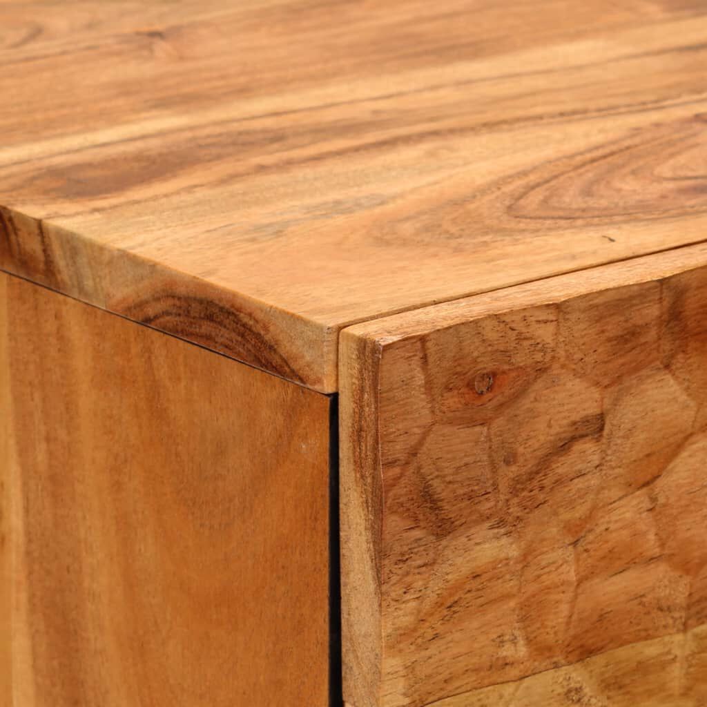 vidaXL Ντουλάπι 40 x 33 x 110 εκ. από Μασίφ Ξύλο Ακακίας