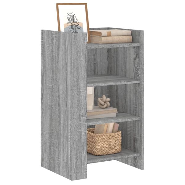 vidaXL Ραφιέρα Γκρι Sonoma 45x35x75 εκ. από Επεξεργασμένο Ξύλο