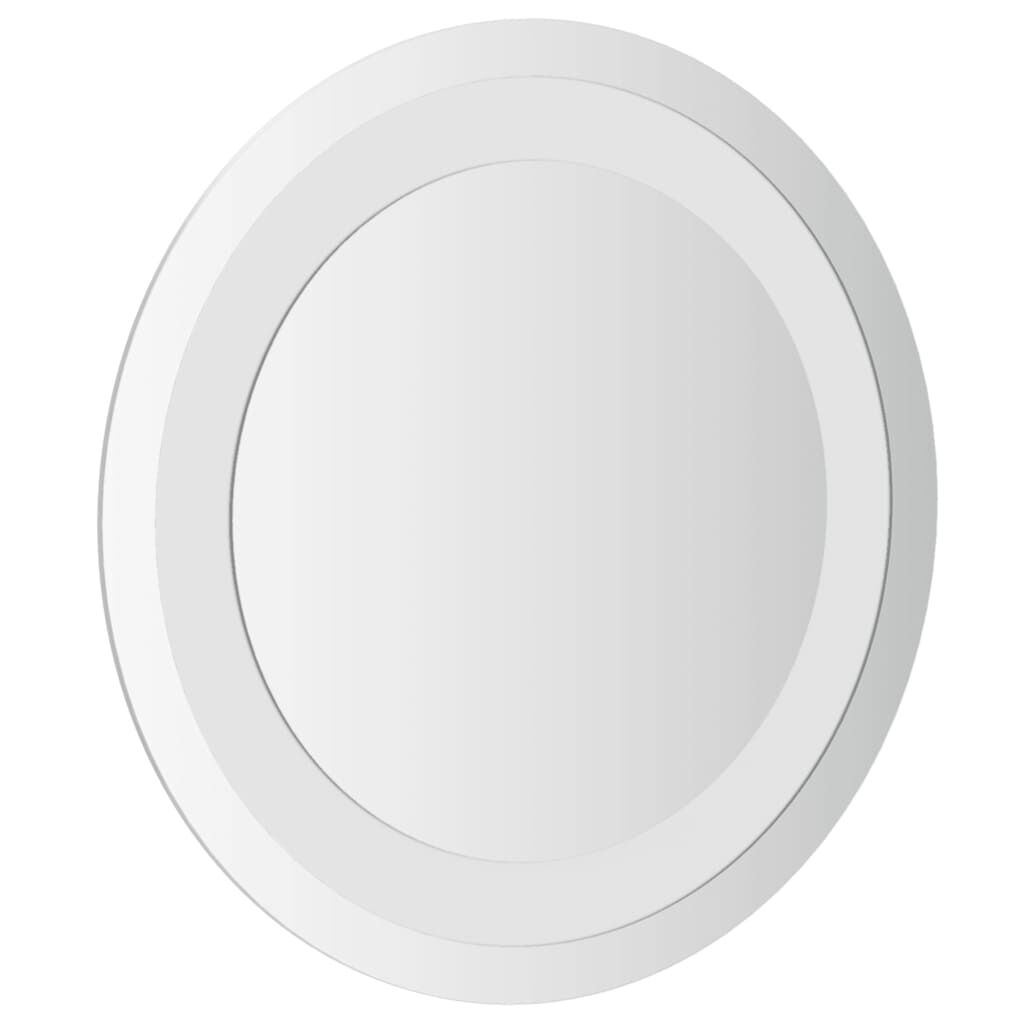 vidaXL Καθρέφτης Μπάνιου LED Στρογγυλός 30 εκ.