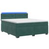 vidaXL &Kappa;&rho;&epsilon;&beta;ά&tau;&iota; Box Spring &mu;&epsilon; &Sigma;&tau;&rho;ώ&mu;&alpha; &kappa;&alpha;&iota; LED &Sigma;&kappa;&omicron;ύ&rho;&omicron; &Pi;&rho;ά&sigma;&iota;&nu;&omicron; &Beta;&epsilon;&lambda;&omicron;ύ&delta;&omicron;