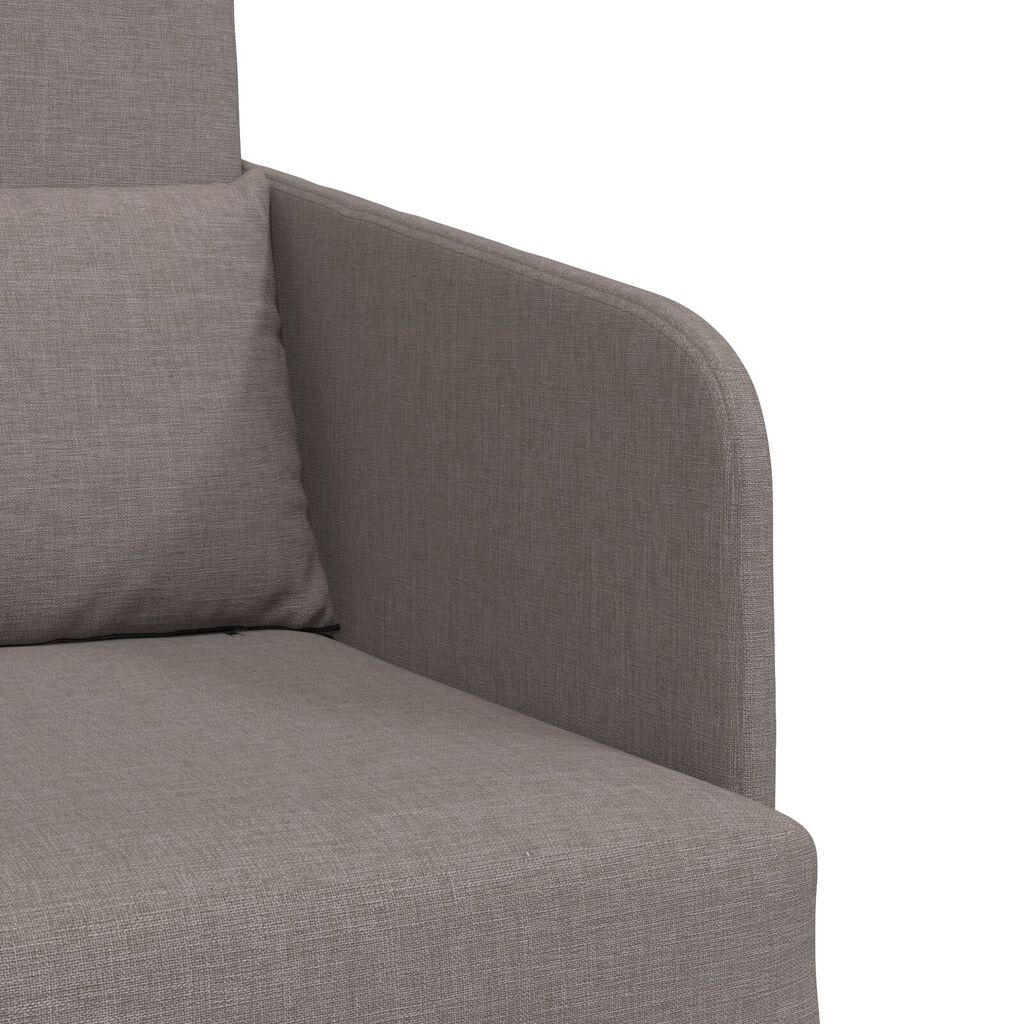 vidaXL Σαλονιού Καναπές Κρεβάτι 2-σε-1 Ταπάζ 65x80x83 εκ. Υφασμάτινος