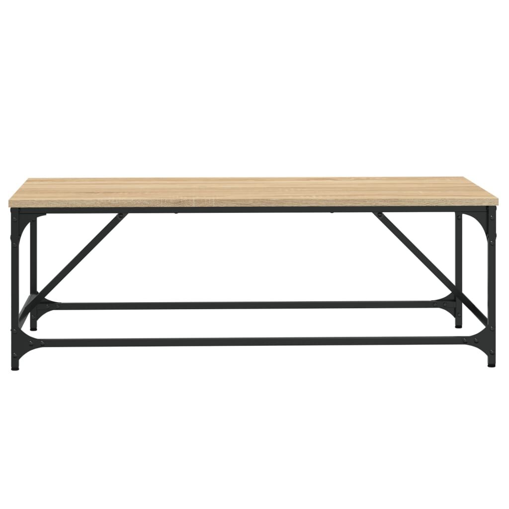 vidaXL Τραπεζάκι Σαλονιού Sonoma Δρυς 100x50x35 εκ. Επεξεργασμένο Ξύλο