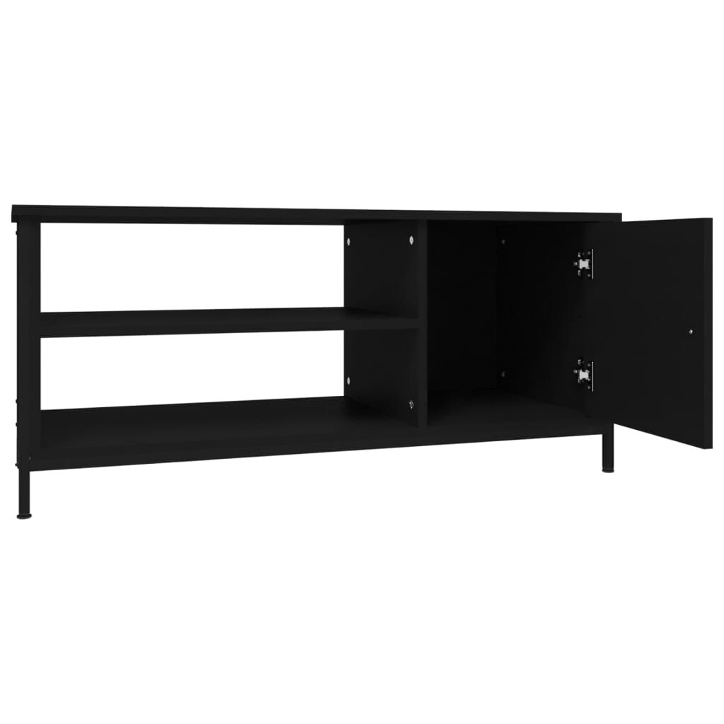 vidaXL Έπιπλο Τηλεόρασης Μαύρο 100 x 40 x 45 εκ. Επεξεργασμένο Ξύλο