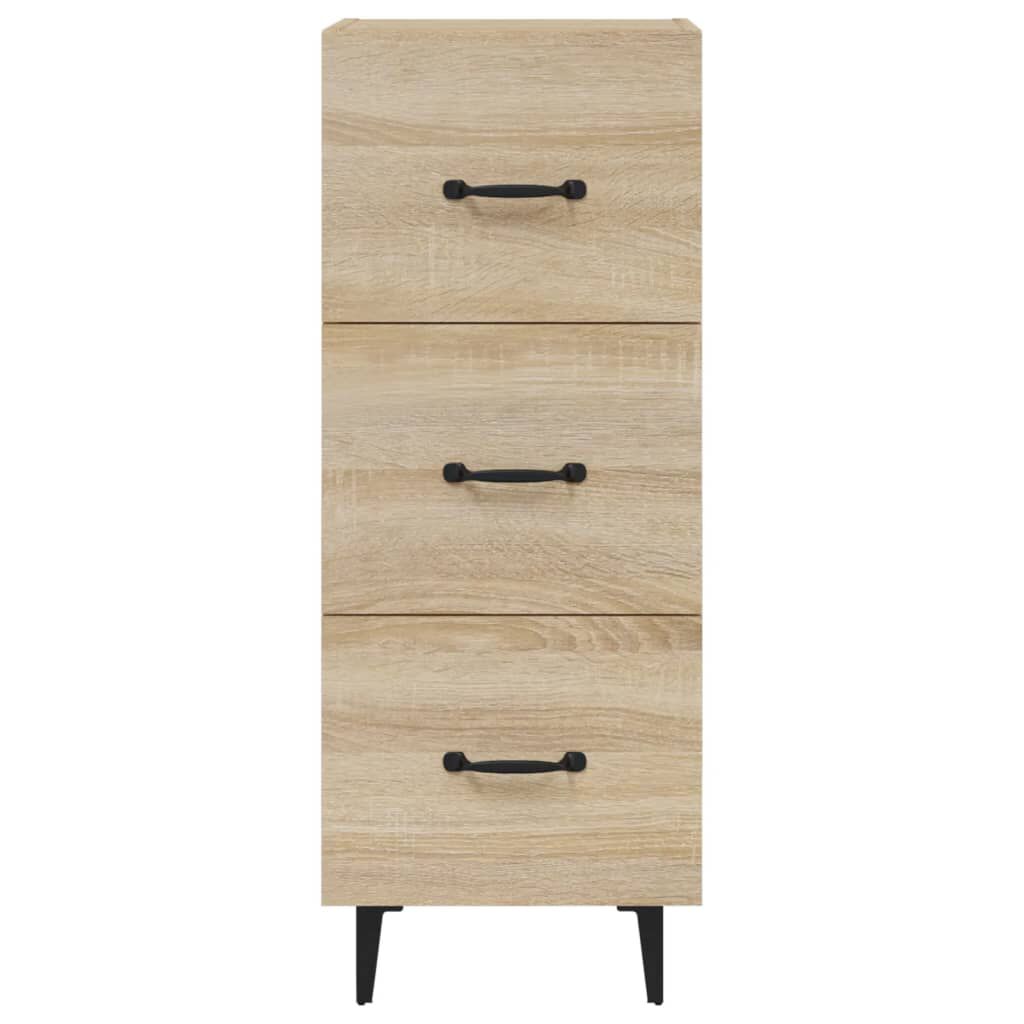 vidaXL Ντουλάπι Sonoma Δρυς 34,5x34x90 εκ. από Επεξεργασμένο Ξύλο