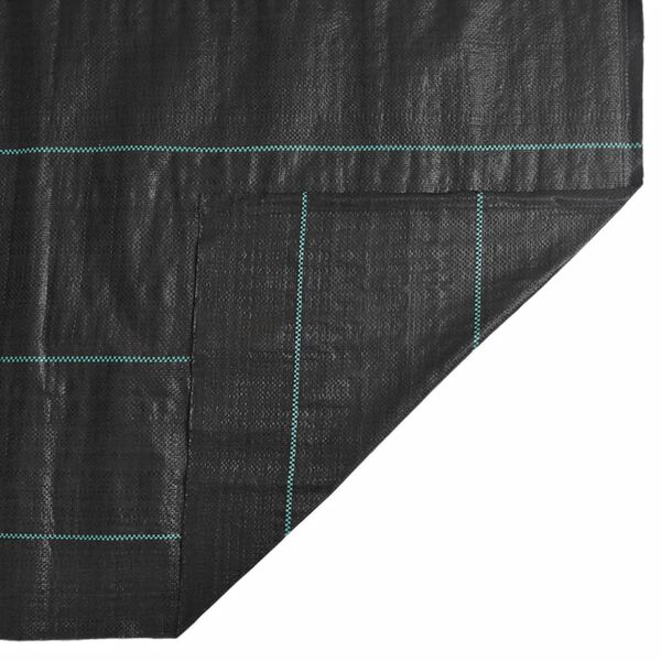 vidaXL Μεμβράνη Εδαφοκάλυψης Μαύρη 4x25 μ. από Πολυπροπυλένιο