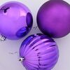 vidaXL Σετ Χριστουγεννιάτικων Στρογγυλών Μπαλίτσων 15 pcs Λιλά