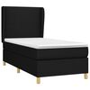 vidaXL &Kappa;&rho;&epsilon;&beta;ά&tau;&iota; Boxspring &mu;&epsilon; &Sigma;&tau;&rho;ώ&mu;&alpha; &Mu;&alpha;ύ&rho;&omicron; 100 x 200 &epsilon;&kappa;. &Upsilon;&phi;&alpha;&sigma;&mu;ά&tau;&iota;&nu;&omicron;